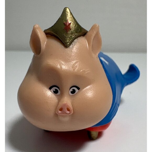 Wonder Woman Super Pets Pig Figurine Collectible Gold Tierra DC & WBEL - Picture 7 of 7